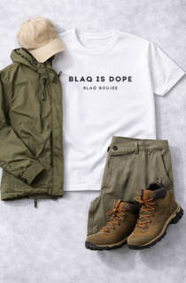 Blaq Is Dope - White